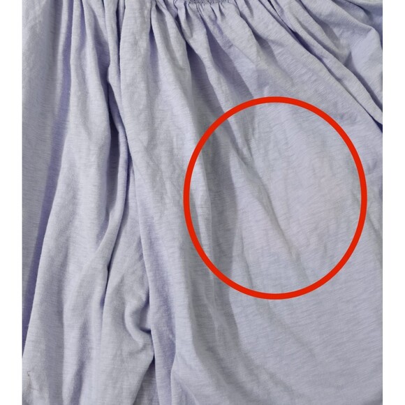 Free People Free-est Quentin Pants Mid-Rise Wide Leg Lavender Cotton M 281457 - Picture 10 of 10